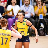 Imagem referente a Liga das Nações de Vôlei: Brasil vence Polônia e assume vice-liderança