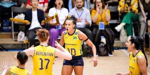 Liga das Nações de Vôlei: Brasil vence Polônia e assume vice-liderança Imagem referente a Liga das Nações de Vôlei: Brasil vence Polônia e assume vice-liderança