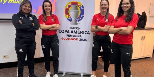 Brasileiras apitam abertura da Copa América Feminina Imagem referente a Brasileiras apitam abertura da Copa América Feminina