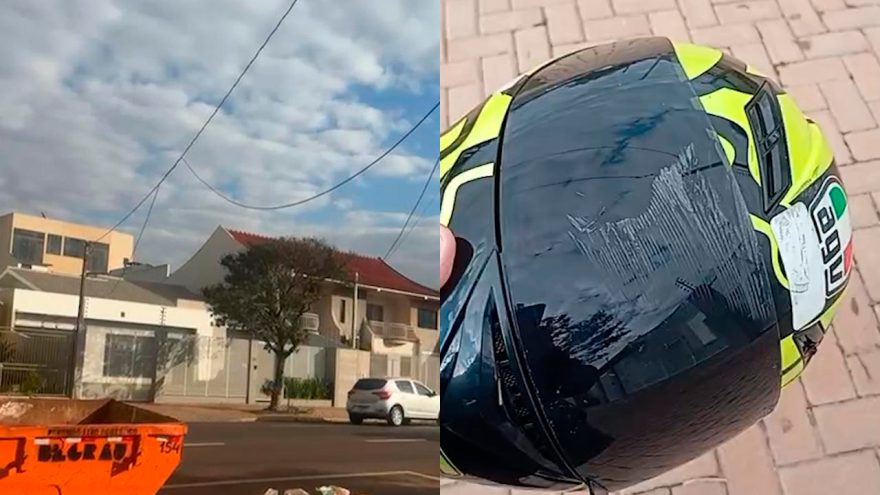 Fios soltos quase causam tragédia no Bairro Maria Luiza, em Cascavel