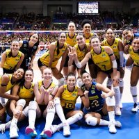 Imagem referente a Brasil derrota Japão e mostra força na Liga das Nações de Vôlei