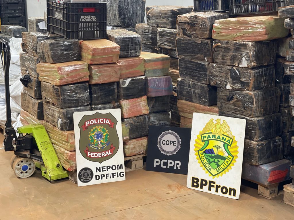 Operação policial encontra 2,5 toneladas de droga em Santa Helena