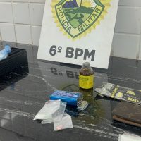 Imagem referente a Operação policial prende quatro pessoas e apreende drogas sintéticas em Cascavel
