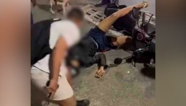 Imagem referente a Ladrão tenta roubar policial e se dá mal! Rapaz é levado ao hospital após ser baleado