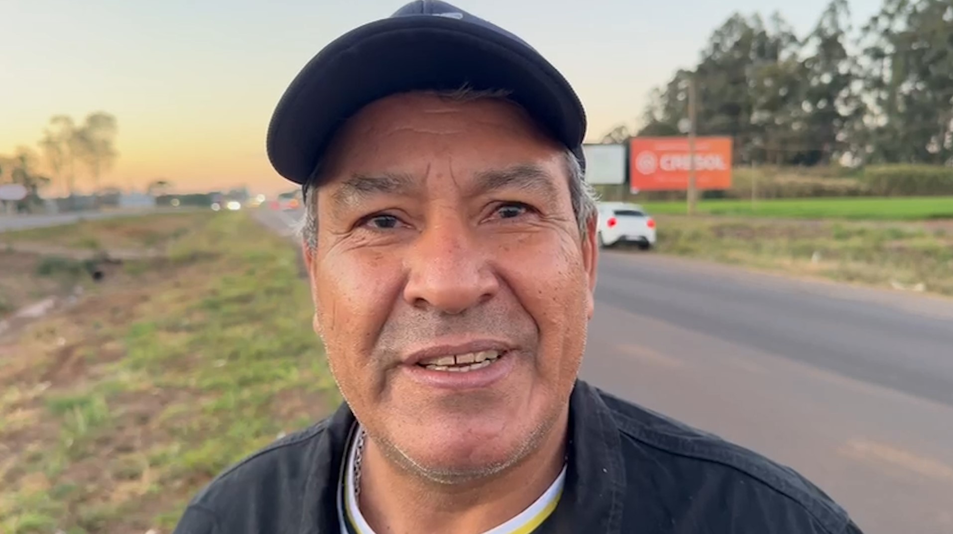 “Agora fica o prejuízo”: motorista desabafa após batida com carreta na BR-163 em Cascavel