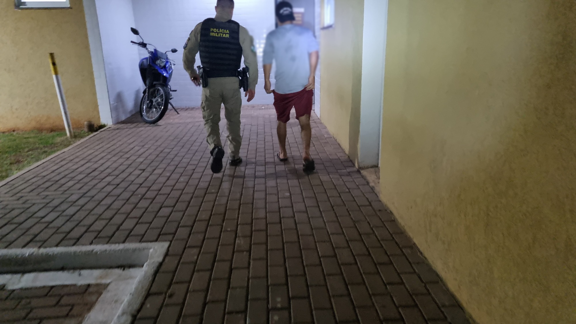 Polícia detém suspeito de violência doméstica após briga em Lindoeste