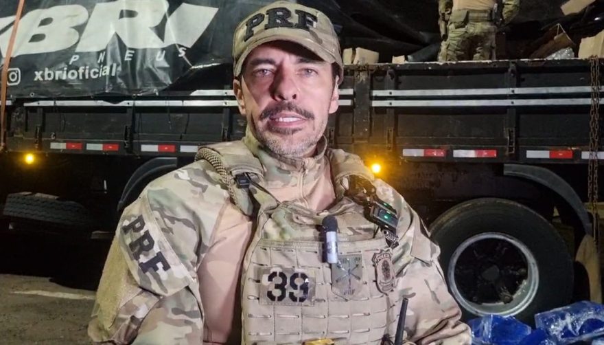 “Quase 12 horas de ocorrência”: PRF detalha apreensão de 1,3 tonelada de maconha