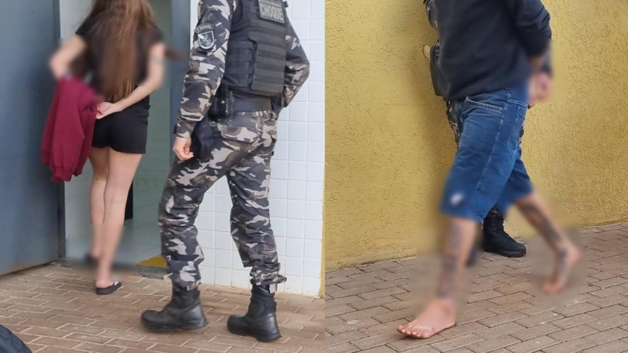 Dois jovens são presos com drogas no Bairro Interlagos