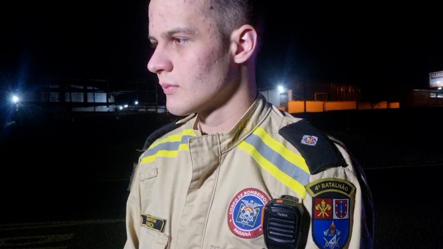 “Vítima teve fratura, mas quadro é estável”, aponta tenente do Corpo de Bombeiros