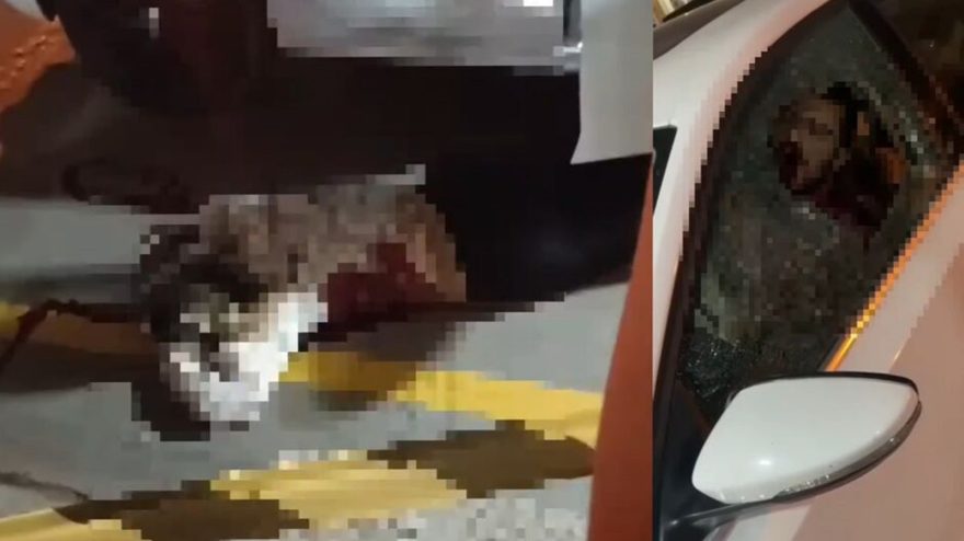 Câmeras capturam momento terrível: casal é assassinado a sangue frio