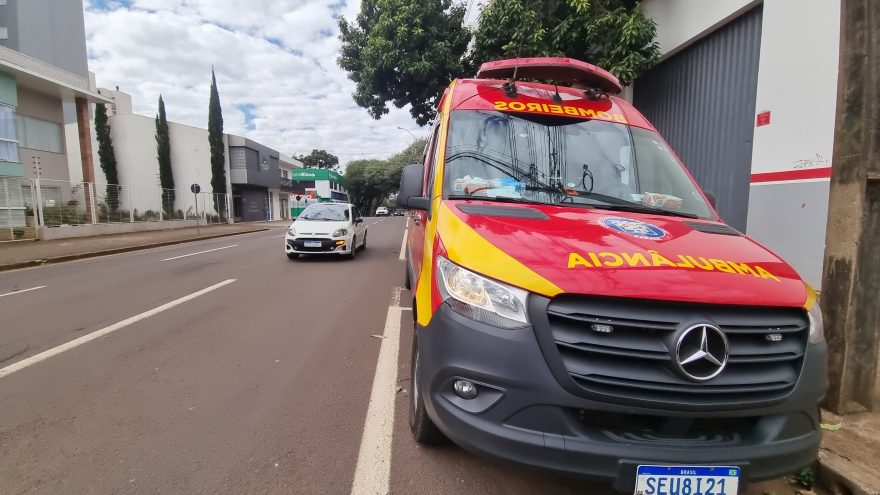 Homem fica ferido ao subir em plataforma e Siate é mobilizado ao Centro