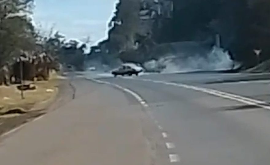 Motorista ousado faz “cavalo de pau” em rodovia e é flagrado pela ROTAM; Veja o vídeo