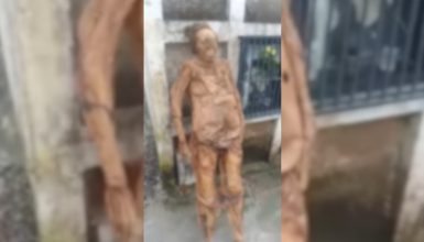 Imagem referente a Mistério no cemitério: corpo em decomposição é encontrado em pé fora do túmulo