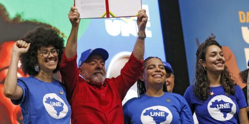 Lula diz que vai cobrar imposto das empresas americanas digitais Imagem referente a Lula diz que vai cobrar imposto das empresas americanas digitais