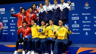 Brasil leva medalha na natação, a 1ª nos Jogos Mundiais Universitários Brasil leva medalha na natação, a 1ª nos Jogos Mundiais Universitários