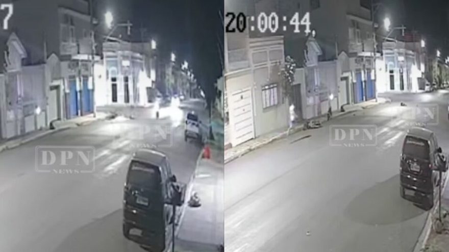 Idoso fica em coma após ser atropelado por moto; veja vídeo