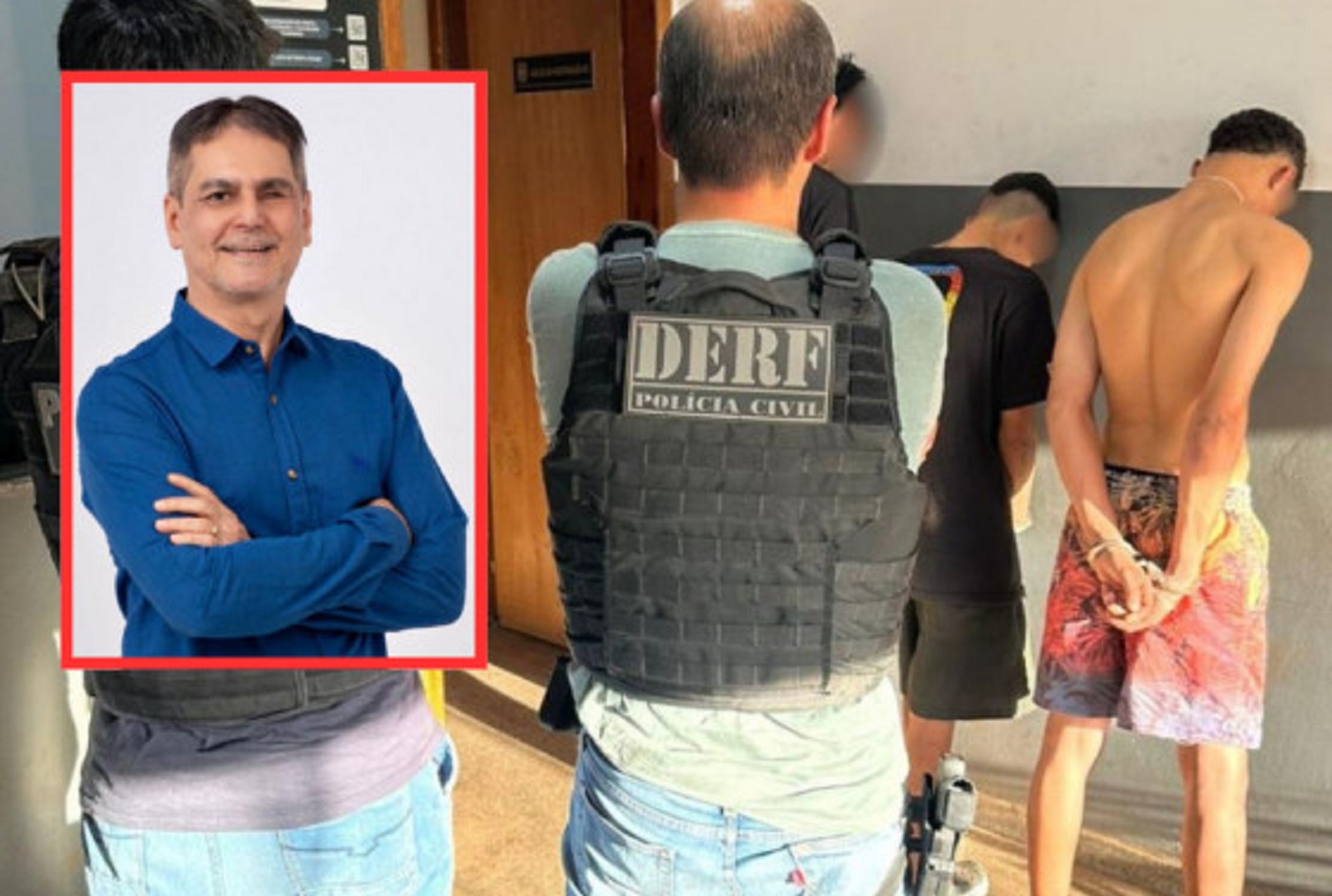 Três suspeitos de tentativa de homicídio contra ex-prefeito são presos