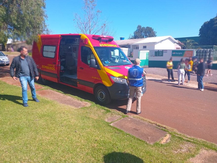Motociclista fica ferido em acidente no Brasília