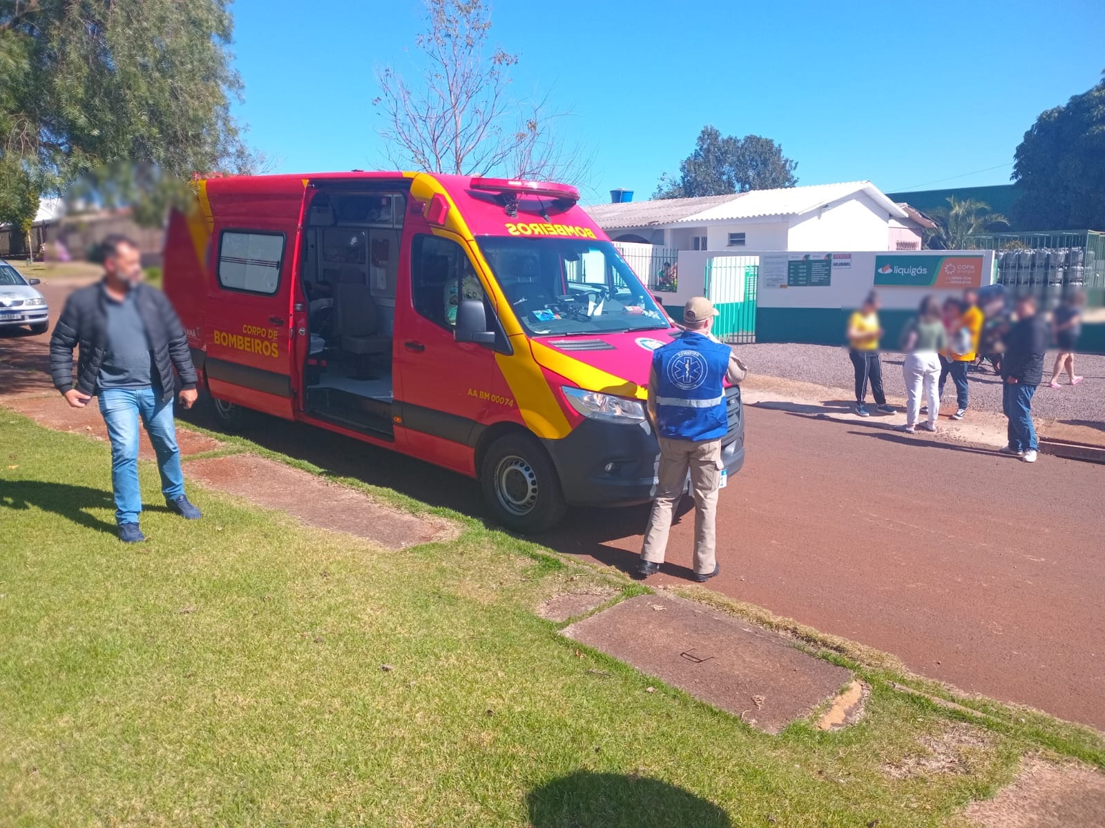 Motociclista fica ferido em acidente no Brasília