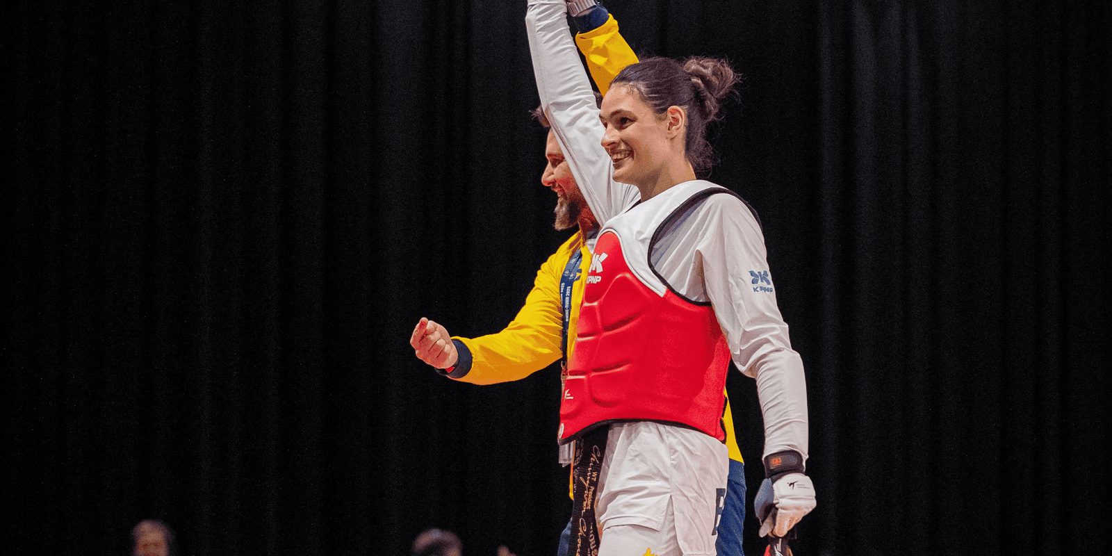Jogos Mundiais Universitários: Maria Clara Pacheco é ouro no taekwondo