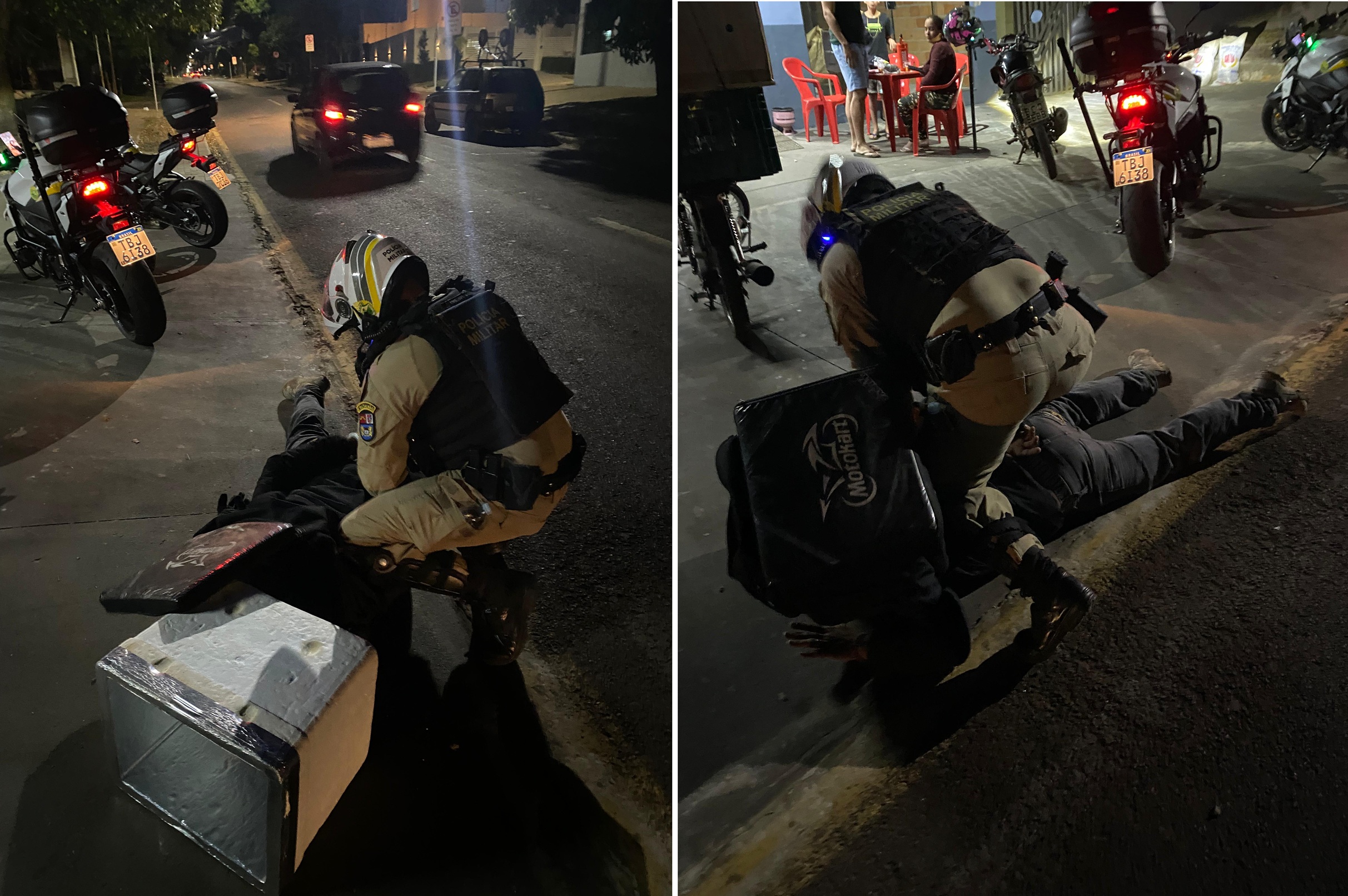 Fuga arriscada: condutor ignora PM, é perseguido por 3 km e perde moto com R$ 3 mil em débitos