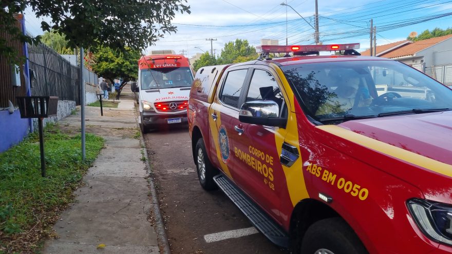 Médico e Samu são mobilizados na Rua Regente Feijó