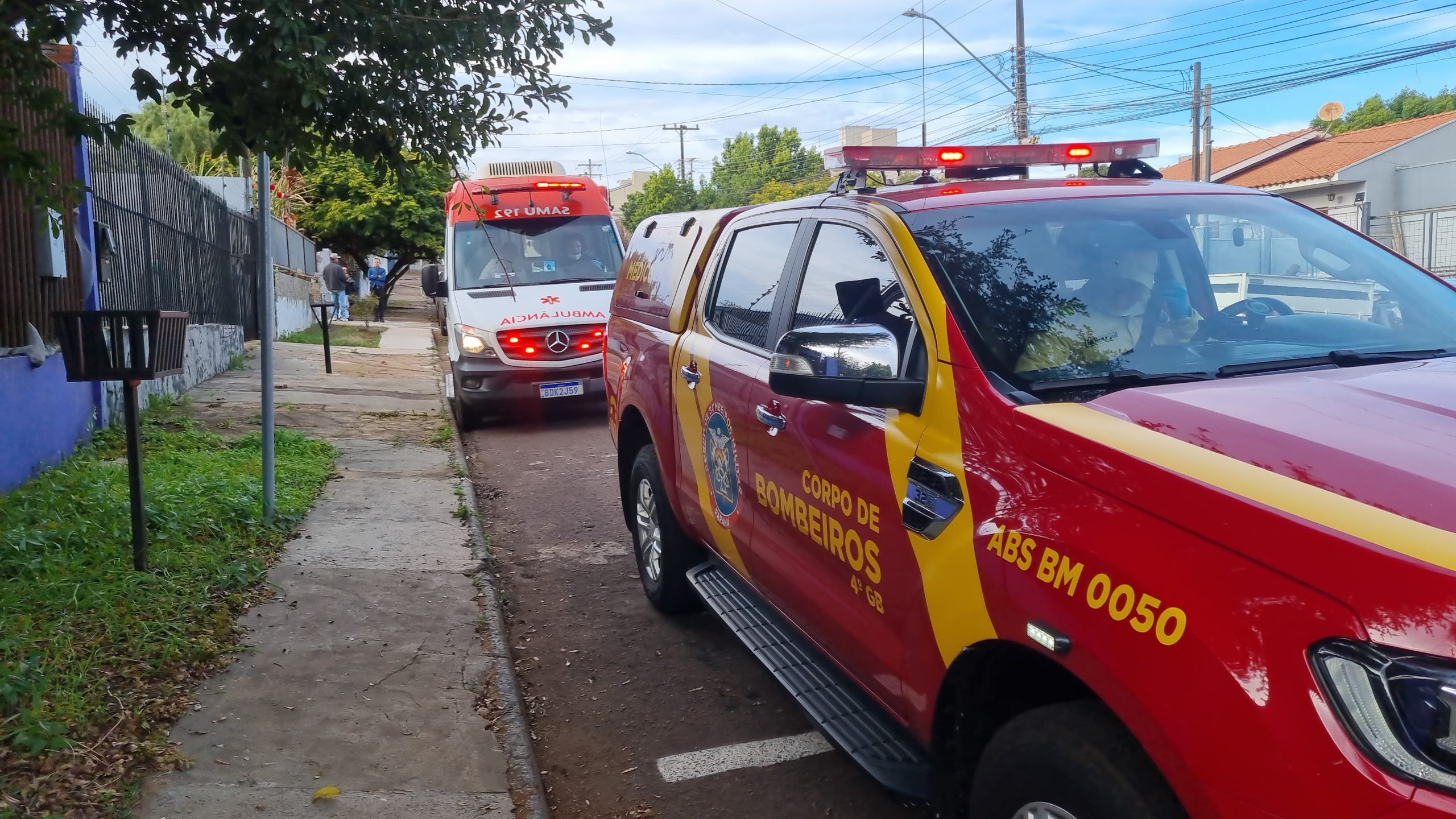 Médico e Samu são mobilizados na Rua Regente Feijó