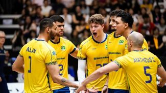 Liga das Nações: Brasil fecha 1ª fase na liderança e mira no mata-mata