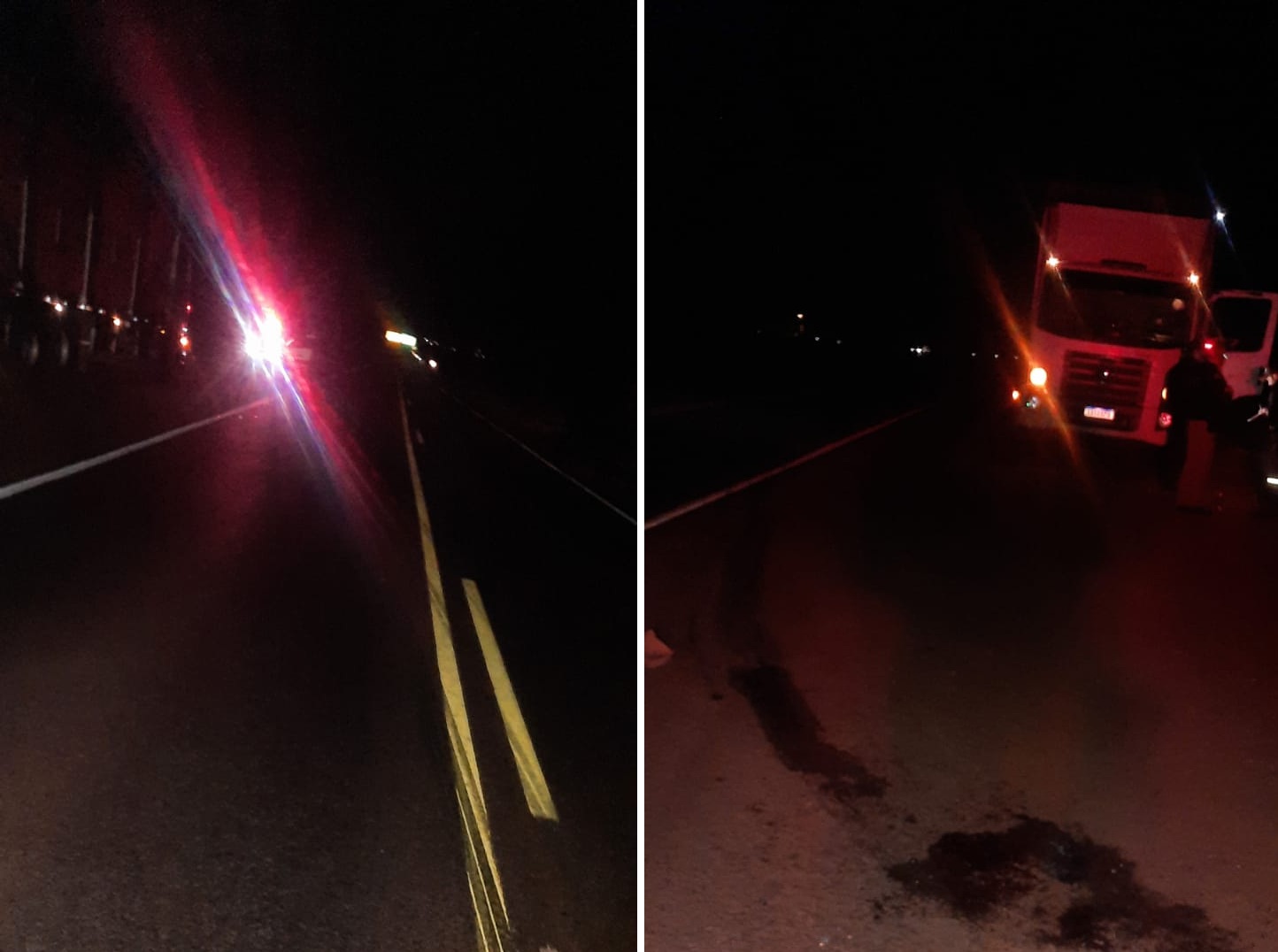 Cascavelense é atropelada junto a outro homem na rodovia PR-182