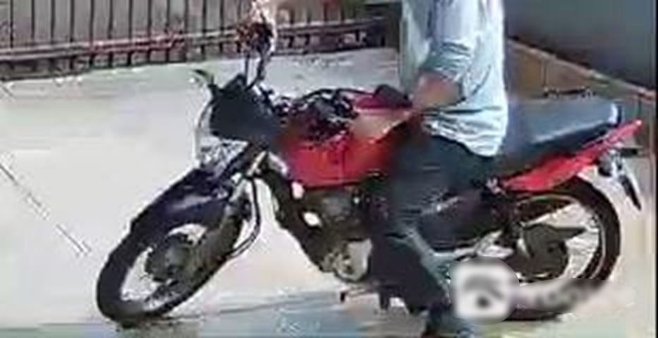 Honda CG Start na cor vermelha foi furtada na Região do Lago