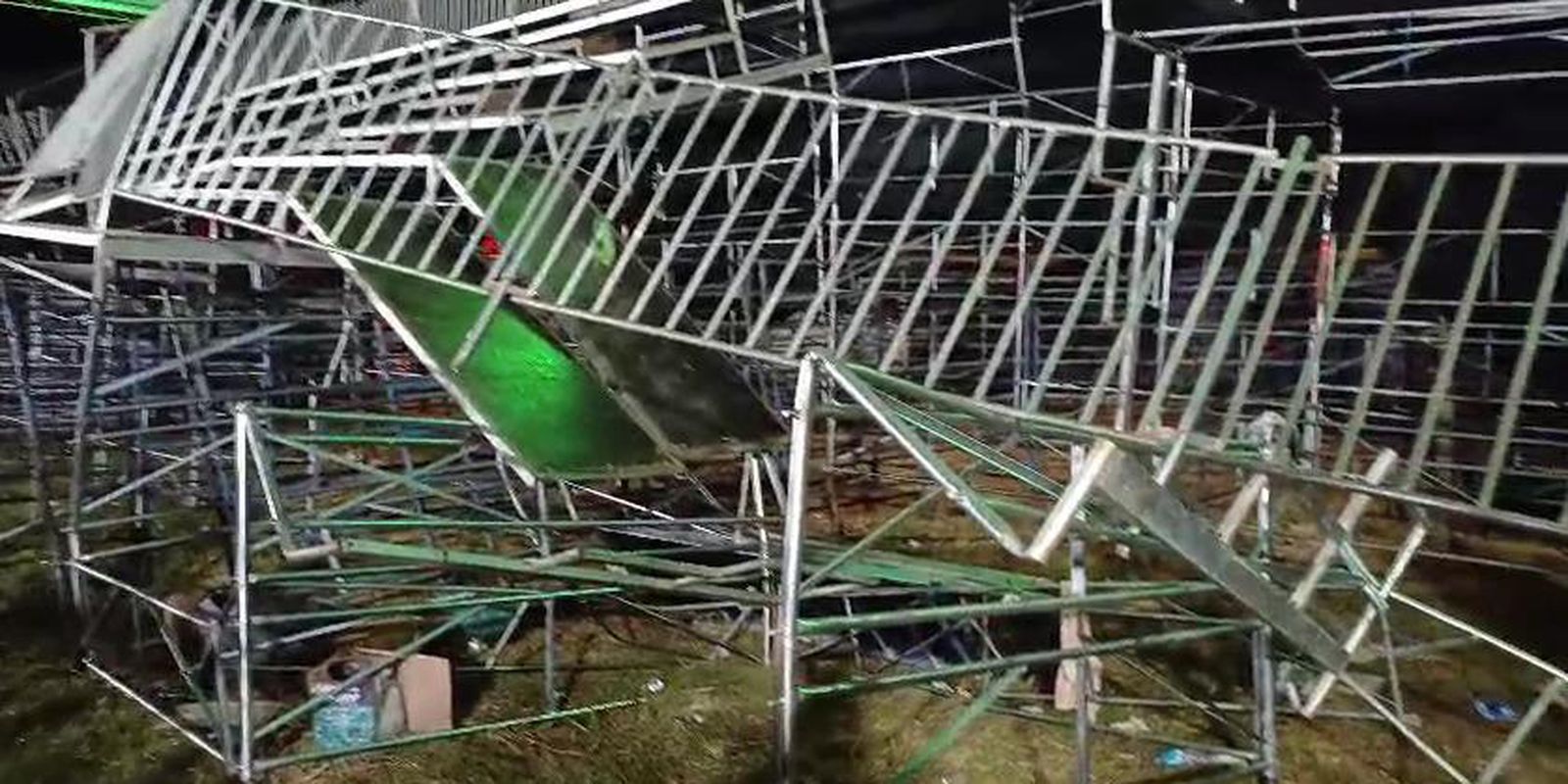 MP vai investigar queda de arquibancada durante evento em Eldorado MP vai investigar queda de arquibancada durante evento em Eldorado