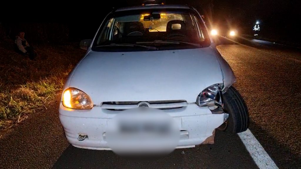 Roda se desprende de veículo e atinge outros dois na BR-277