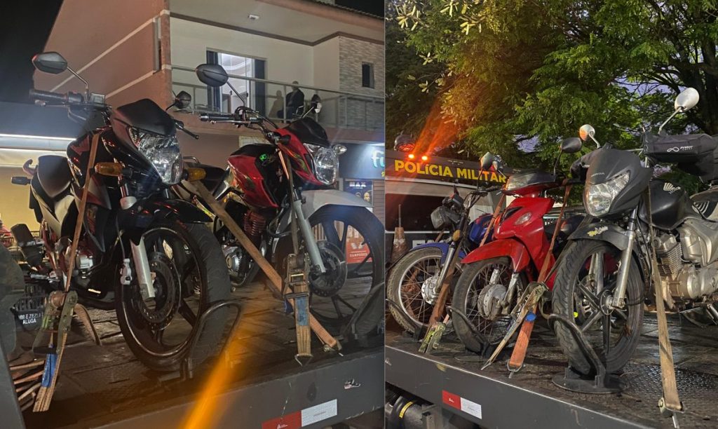 Força-tarefa intensifica fiscalização e apreende cinco motos em Cascavel