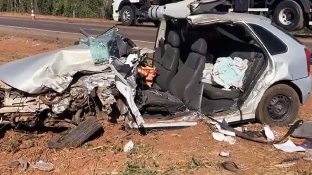 Rapaz de 29 anos morre em colisão frontal entre Gol e Creta na BR-163