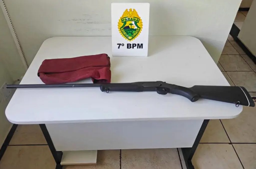 Espingarda é encontrada em Canavial após denúncia anônima