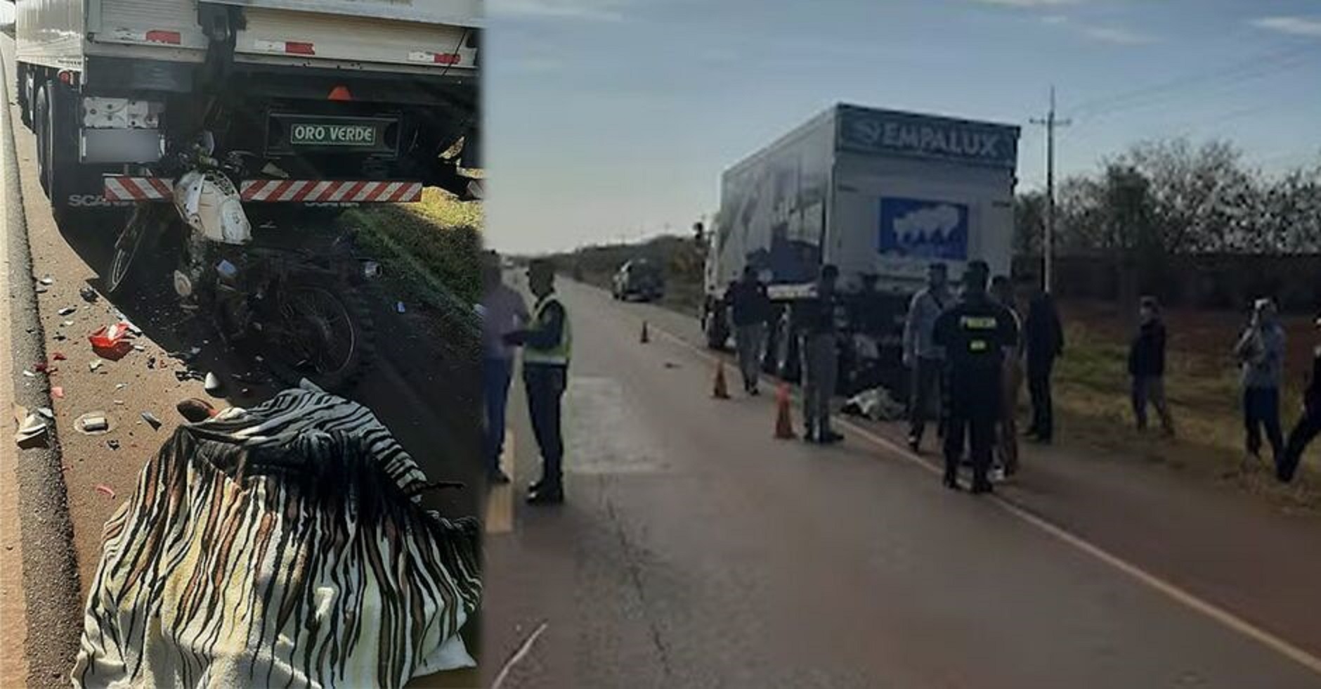 Motociclista Rodrigo Pereira morre em impacto contra caminhão parado