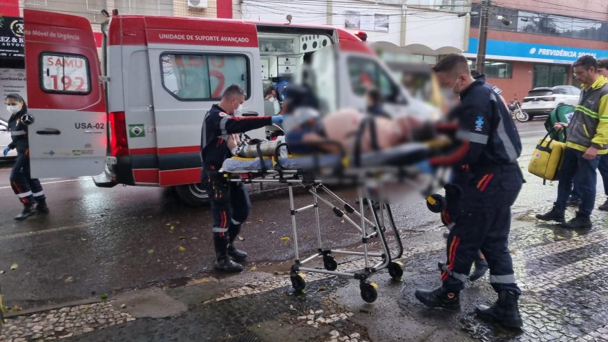 Trabalhador tem parada cardiorrespiratória revertida no Centro de Cascavel