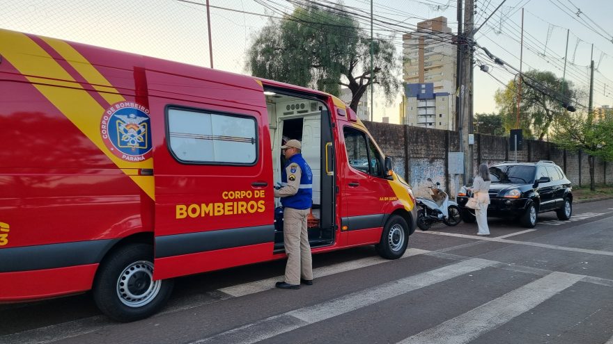 Acidente entre Biz e Tucson mobiliza equipe do Siate no Centro