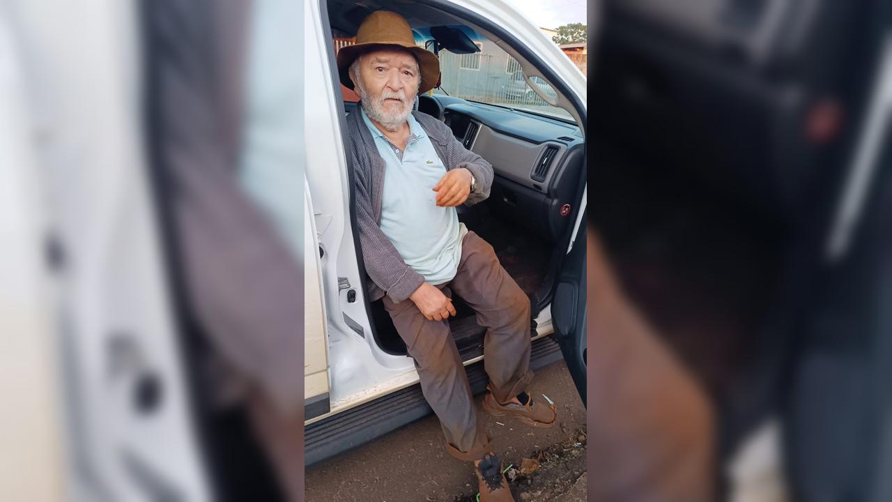 Idoso portador de Alzheimer que estava desaparecido é encontrado na PR-486; Família agradece ajuda