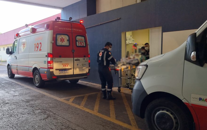 Urgente: Menino que foi atropelado pelo próprio pai tem lesão grave na cabeça e é transferido ao São Lucas