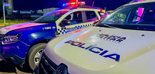 Briga de casal termina em facada e prisão durante festa em chácara Imagem referente a Briga de casal termina em facada e prisão durante festa em chácara