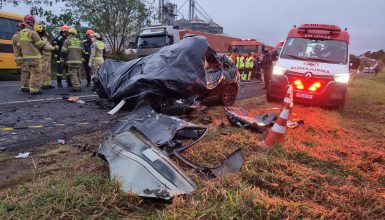 Imagem referente a Família vítima de tragédia na BR-369 é identificada: pai e duas crianças perderam a vida