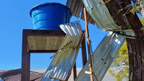 Ciclone extratropical espalha destruição e medo em SC Imagem referente a Ciclone extratropical espalha destruição e medo em SC