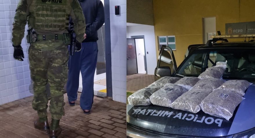 BPFron apreende capulho e haxixe indiano em posse de adolescente em Cascavel