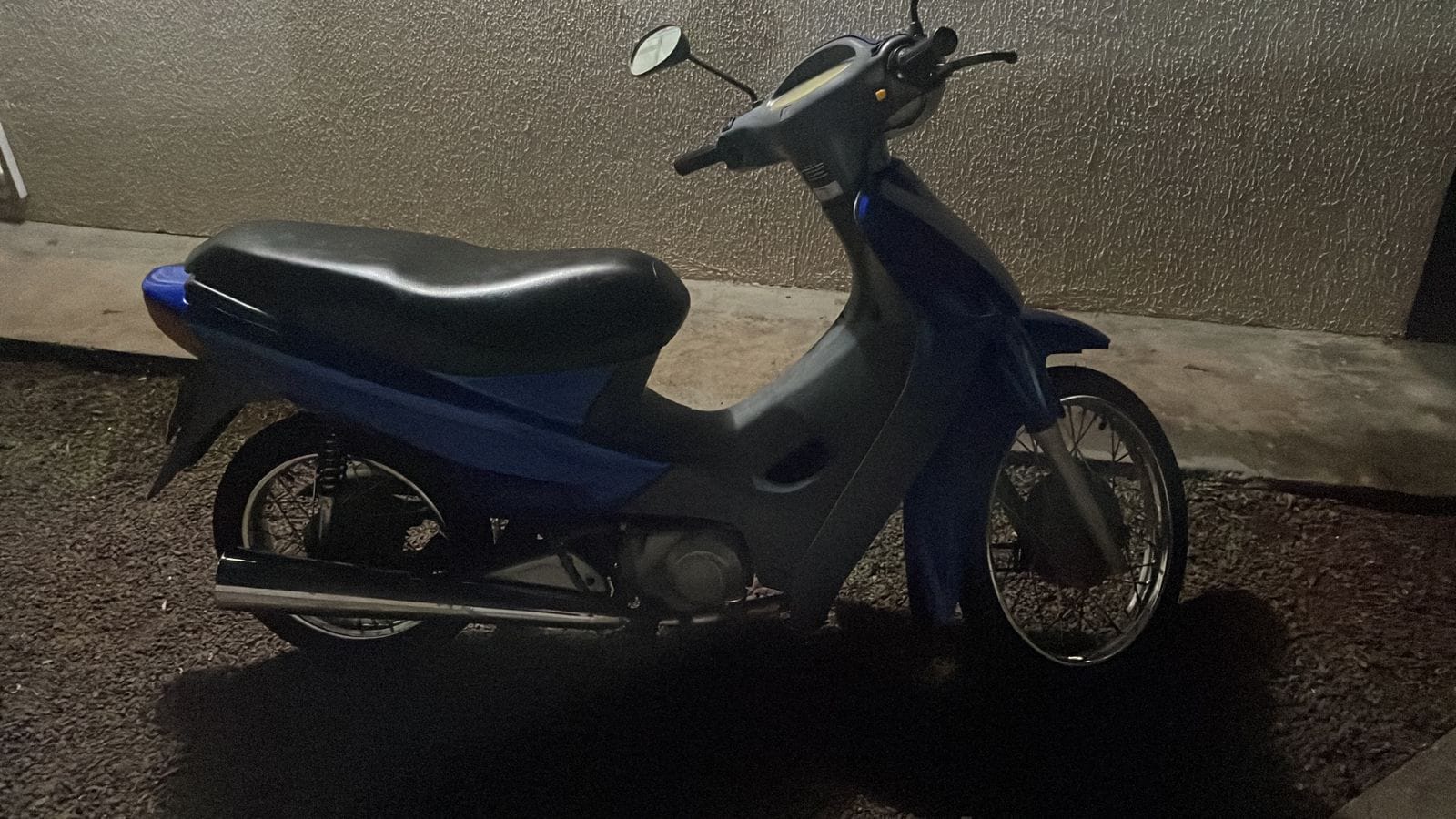 Internauta tem moto furtada na Rua Mato Grosso, no Centro