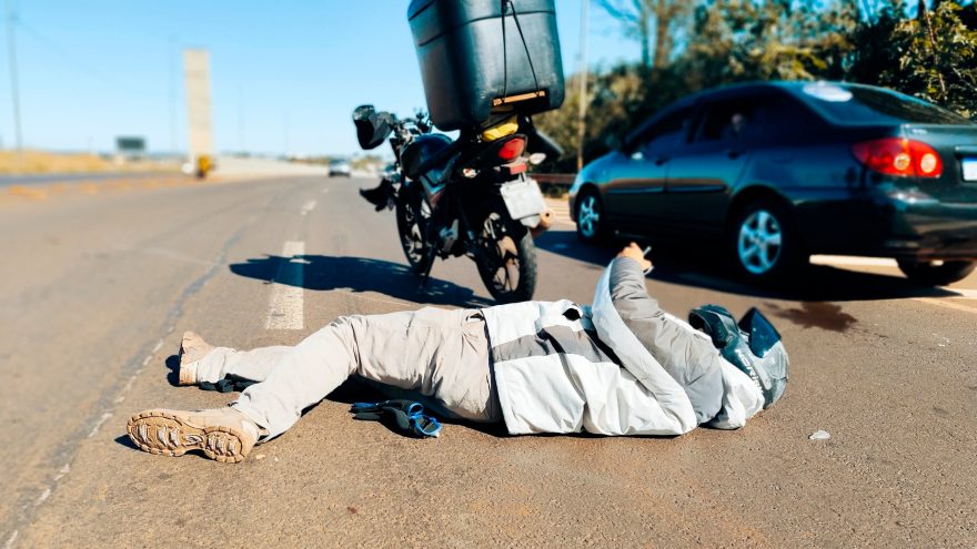 Motociclista fica ferido após acidente de trânsito na BR-369 em Cascavel