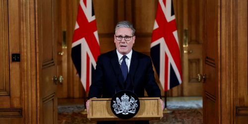 Imagem referente a Reino Unido vai reconhecer Palestina se Israel rejeitar cessar-fogo