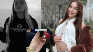 Largou o job: Any Awuada, que está grávida e afirmou ter ficado com Neymar, se converte na igreja