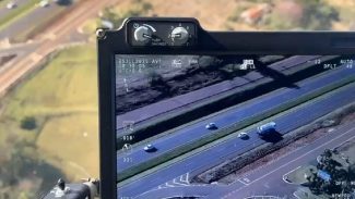 Imagens aéreas: perseguição começou em Céu Azul e terminou no Pioneiros Catarinenses, em Cascavel