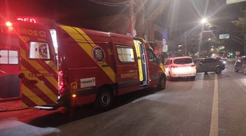 Desatenção no trânsito termina em acidente envolvendo três veículos